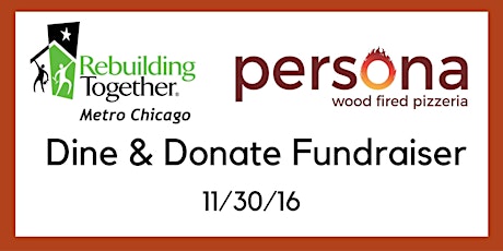 Dine & Donate Event for Rebuilding Together Metro Chicago primary image