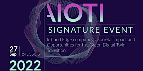 Primaire afbeelding van AIOTI Signature Event 2022
