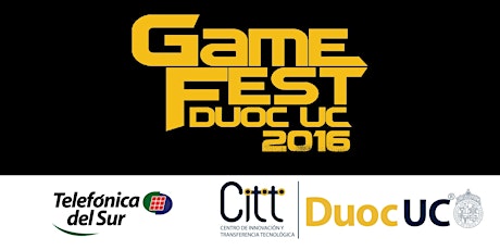 Imagen principal de GameFest Duoc UC 2016