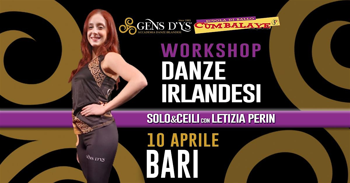 SUN, APR 10, 2022 - Bari - Danze Irlandesi