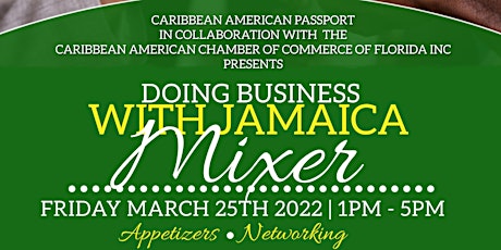 Doing Business with Jamaica Mixer primary image