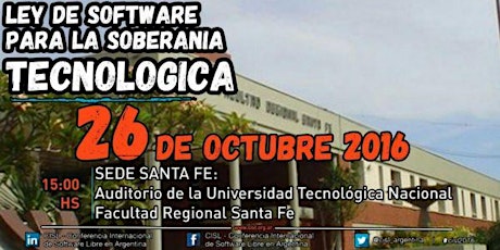 Imagen principal de CISL2016 - Día 4 - Santa Fe - UTN