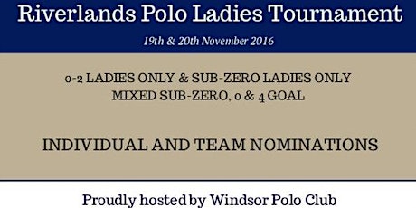 Riverlands Ladies Tournament - (Ladies Only 0 goal) 4 0, Subzeros primary image