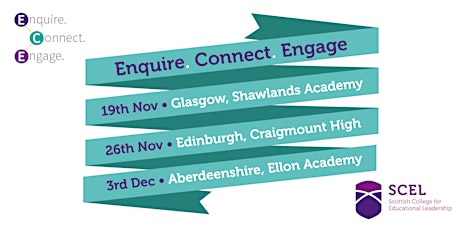 Enquire Connect Engage: Edinburgh primary image