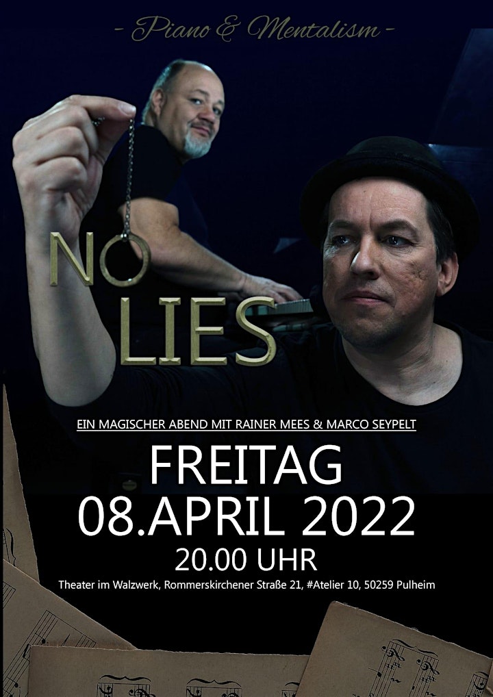 NoLies - Ein mental magischer Abend mit Rainer Mees & Marco Seypelt image