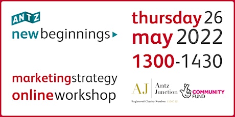 New Beginnings Marketing Strategy Online Workshop (26 May 2022)