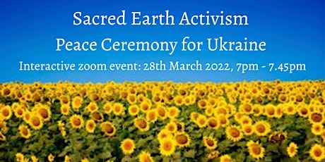 Peace Ceremony for Ukraine