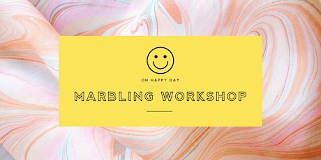 Oh Happy Day Workshop//Marbling with Natalie Stopka primary image