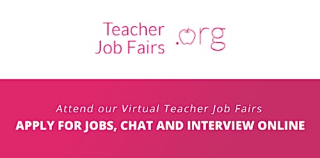 Teachers of Color Virtual Job Fair May May 31, 2022 tickets