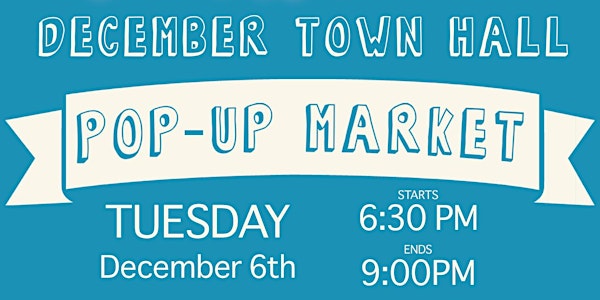 December 2016 Holiday Pop-Up Market