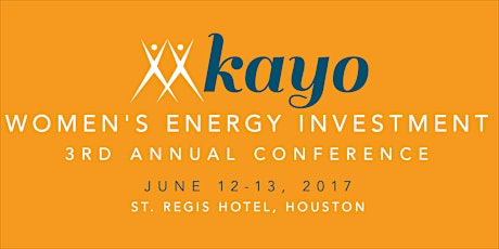 Kayo Women's Energy Investment Conference 2017 primary image