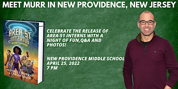 Meet Murr at New Providence Middle School/High School!