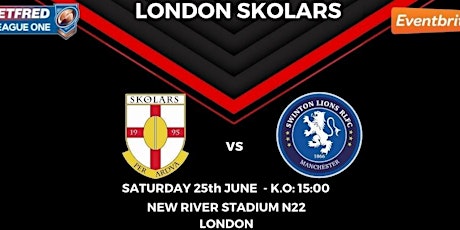 London Skolars vs Swinton Lions tickets