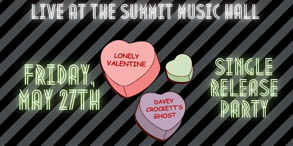 DAVEY CROCKETT'S GHOST at The Summit Music Hall - Friday May 27
