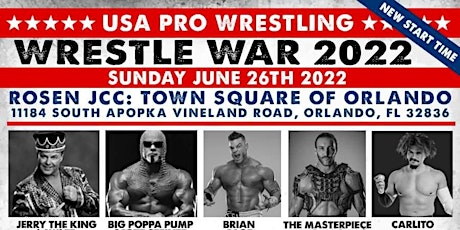 USA Pro Wrestling Presents WrestleWar 2022 tickets