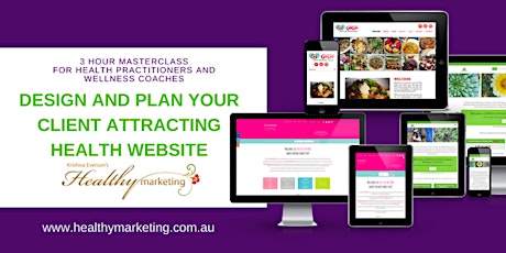 Design and Plan Your Health Website for Client Attraction primary image