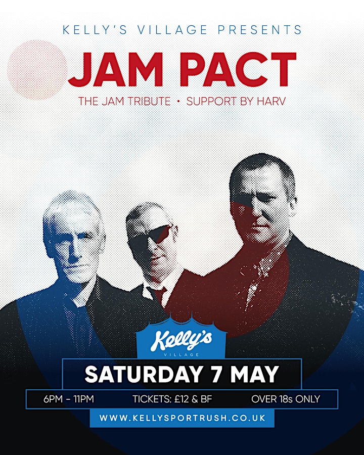 Kellys Village Mod Night with Jam Pact tribute to The Jam support by Harv image