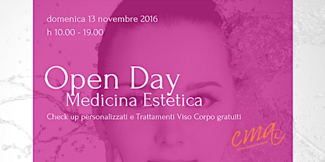 Immagine principale di Open Day Medicina Estetica "Scopri i segreti della bellezza senza bisturi" 