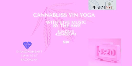 Cannabliss Yin Yoga Class with Live Ambient Music tickets