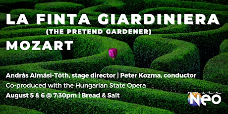 La finta giardiniera (The Pretend Gardener) – Opera Neo 2022 tickets