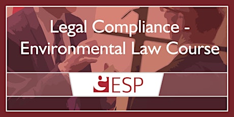 Legal Compliance - Environmental Law primary image