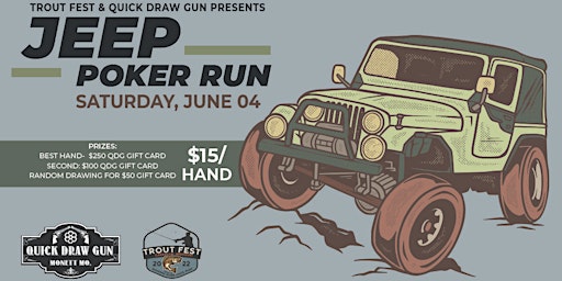 TroutFest Jeep Poker Run