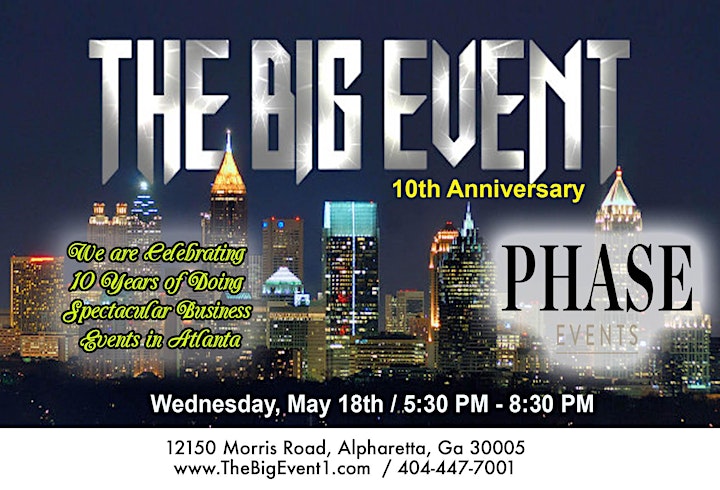 THE BIG EVENT 10TH ANNIVERSARY CELEBRATION NETWORKING image