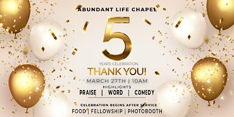 ALC 5th Year Anniversary Praise Fest