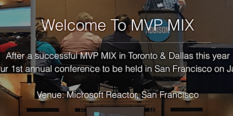 MVP Mix San Francisco 2017 primary image