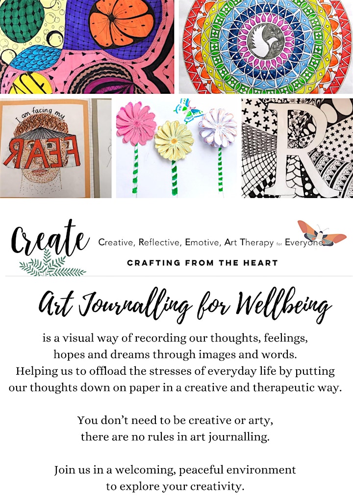 Art Journalling for Wellbeing Group image