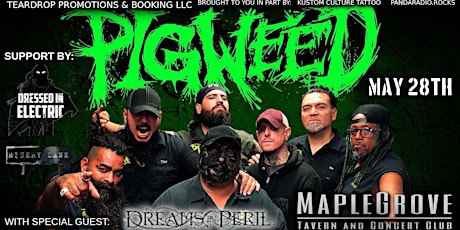 Pigweed headlines Maple Grove Tavern  primärbild