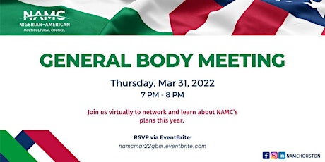 March General Body  Meeting