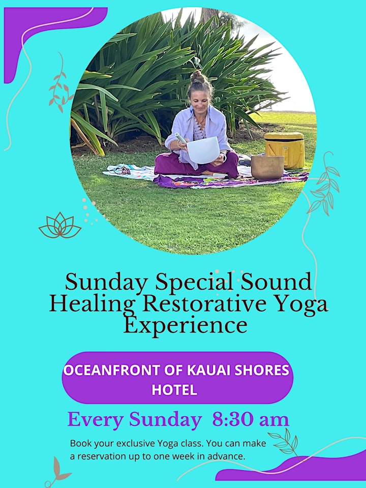 Sound Healing Restorative Yoga Sunday Special image