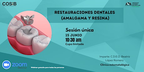 Restauraciones dentales (amalgama y resina) tickets