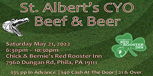 St. Albert the Great CYO Beef & Beer