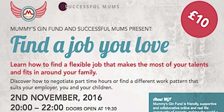 MGF and Successful Mums Find a Job you Love Taster Session primary image