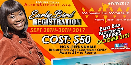 Women In Worship 2017 - PRE-REGISTRATION!! primary image
