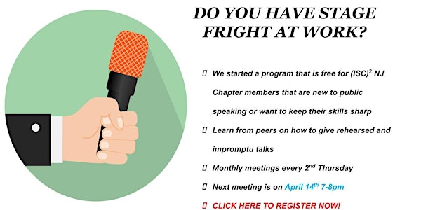 Public Speaking Workshop - April 2022