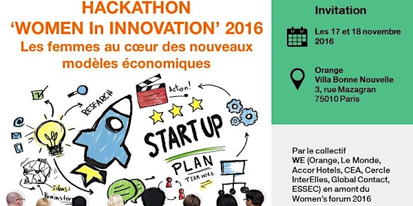HACKATHON WOMEN In INNOVATION 2016 by WE*