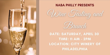 NABA Philadelphia Wine Tasting & Brunch primary image