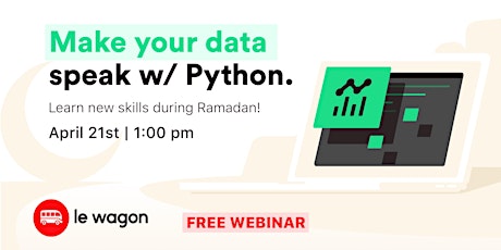 Make your data speak with Python