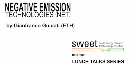 Hauptbild für Lunch Talk - Negative emission technologies