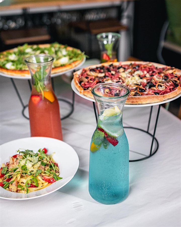 BOTTOMLESS WEEKENDS- PIZZA | PASTA | COCKTAILS image