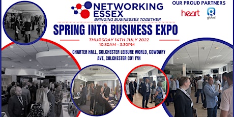Spring into Business Expo  14th July 10.30am-15.30pm