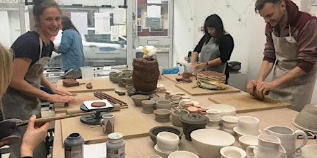 9 Week Introduction to Pottery Wednesday starts 7th September 7-9pm tickets