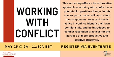 Working with Conflict Workshop tickets