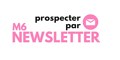 MODULE M6 [Newsletter] “Prospecter par newsletter" billets