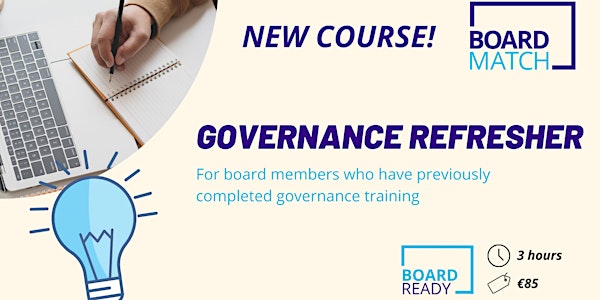 Boardmatch: Online Governance Refresher Course (CPD Approved)