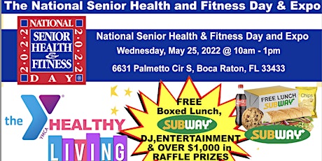 National Senior Day HEALTH EXPO @ YMCA Boca Raton tickets