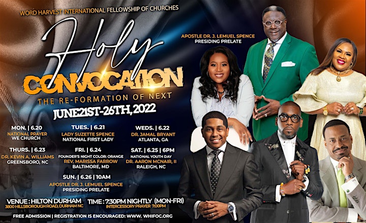Word Harvest International Fellowship Of Churches Holy Convocation 2022 image